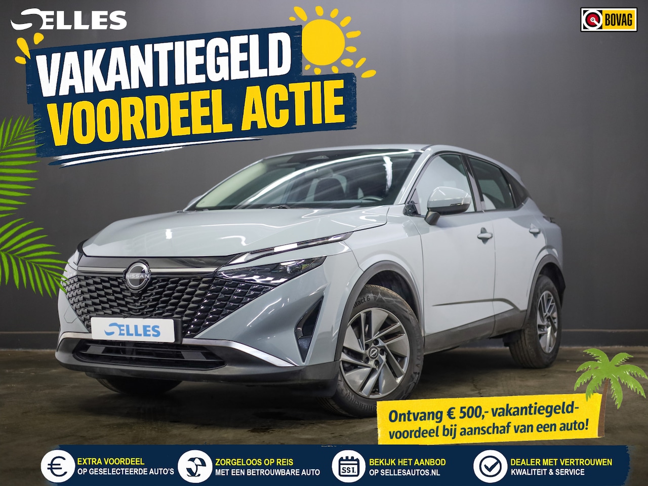 Nissan Qashqai - Acenta 1.3 MHEV  | 360 Camera | Adaptieve cruise control | Applecarplay - AutoWereld.nl