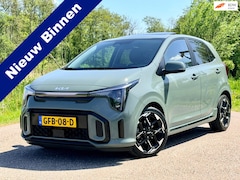 Kia Picanto - 1.0 DPI GT-Line 5DRS SCHUIF-DAK CAMERA NAVI 1EIGENAAR LEDER-INT