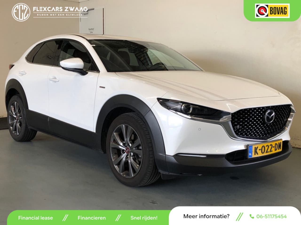 Mazda CX-30 - 2.0 e-SkyActiv-X M Hybrid100th Anniversary Ed. - Automaat - Opendak - Leder- Org.NL - AutoWereld.nl