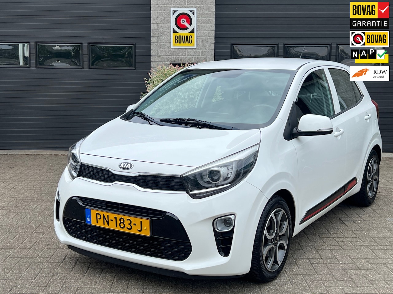 Kia Picanto - 1.0 CVVT First Edition *Camera*LM velgen*Navi - AutoWereld.nl