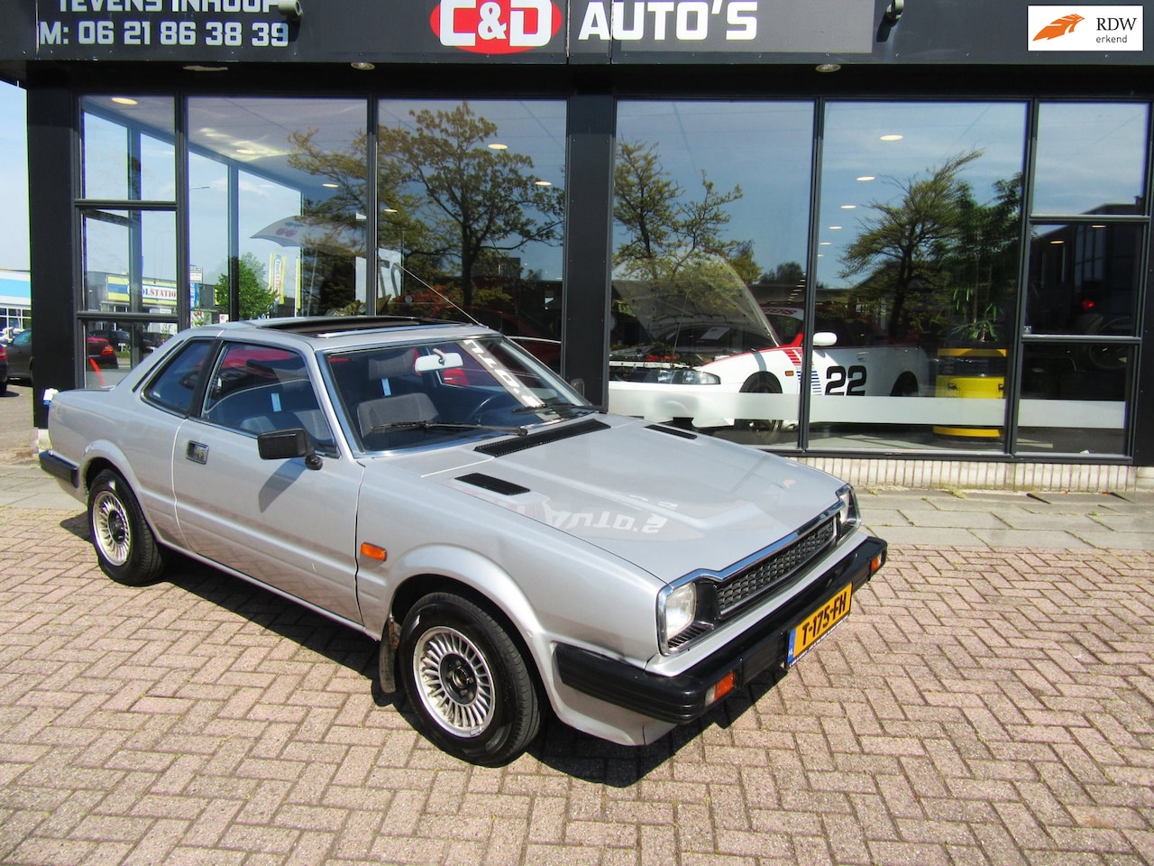 Honda Prelude - 1.6 1981 AUT+STUURBEKR UNIEK 1e RETRO MOD - AutoWereld.nl