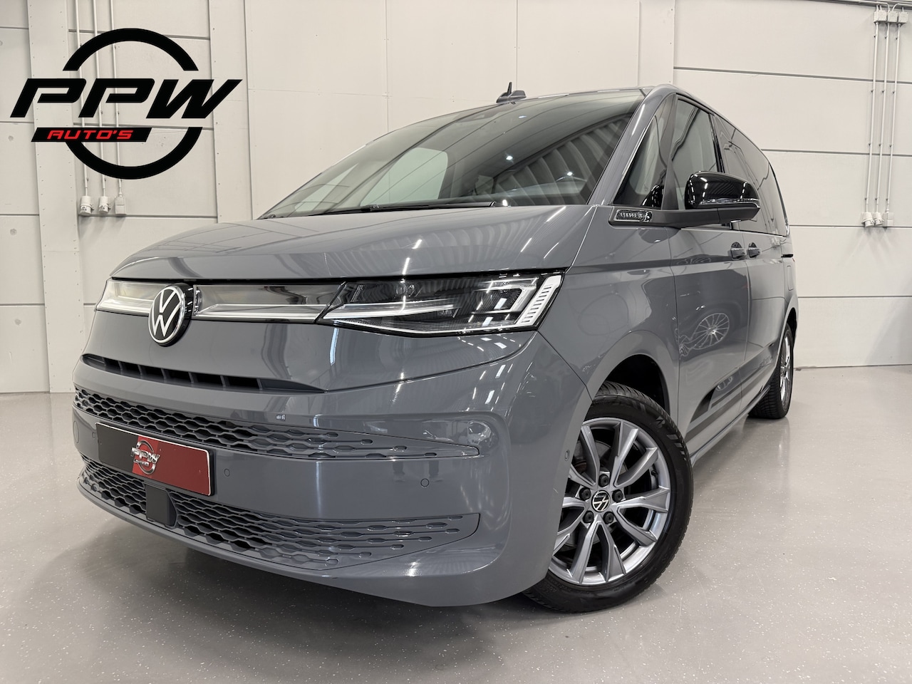Volkswagen Multivan - 1.4 eHybrid EDITION 7p. PANO/LEER/MASSAGE+VENTILATIE/IQ-LIGHT/ELECTR.SCHUIFDEUREN/SFEER/CA - AutoWereld.nl