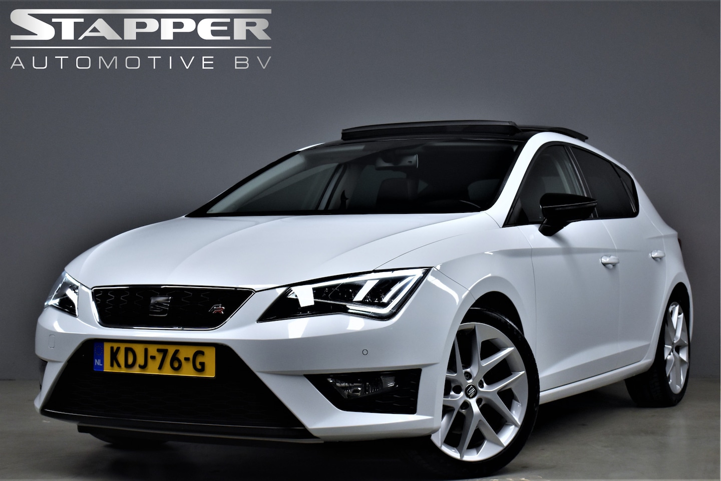 SEAT Leon - 1.8 TSI 180pk FR 1e Eig. Pano/Led/H.Leer/Climate/Pdc/Cruise/Lmv18" - AutoWereld.nl