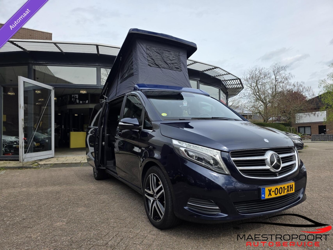 Mercedes-Benz V-klasse - 250 camper slaaphefdak !!! - AutoWereld.nl