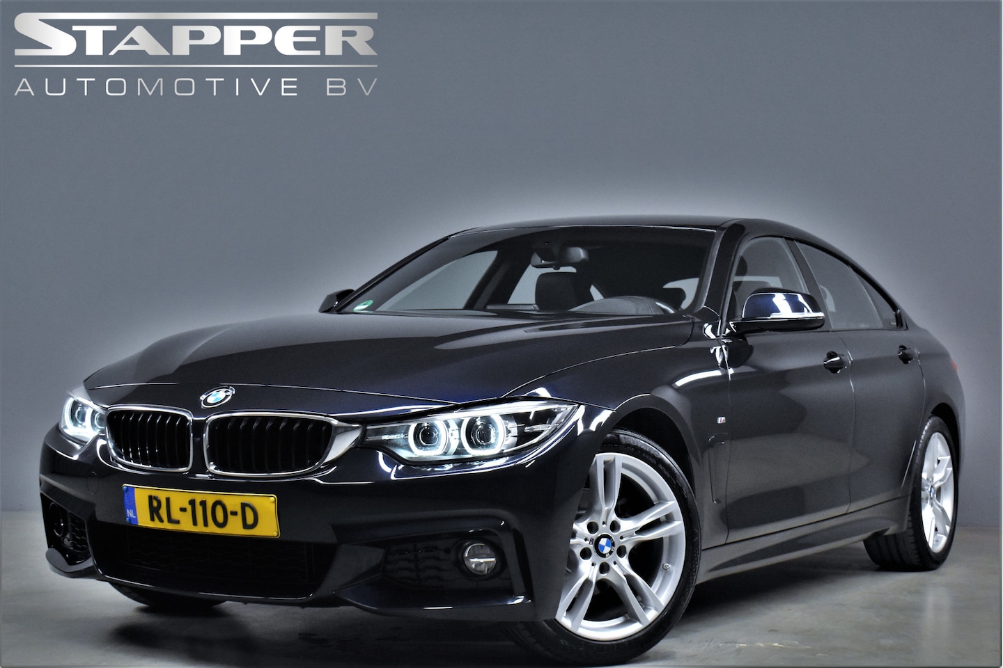 BMW 4-serie Gran Coupé - 418i Automaat M-Pakket Org.NL Dealer OH Navi/Led/Leer/Climate/Cruise/Lmv18" - AutoWereld.nl