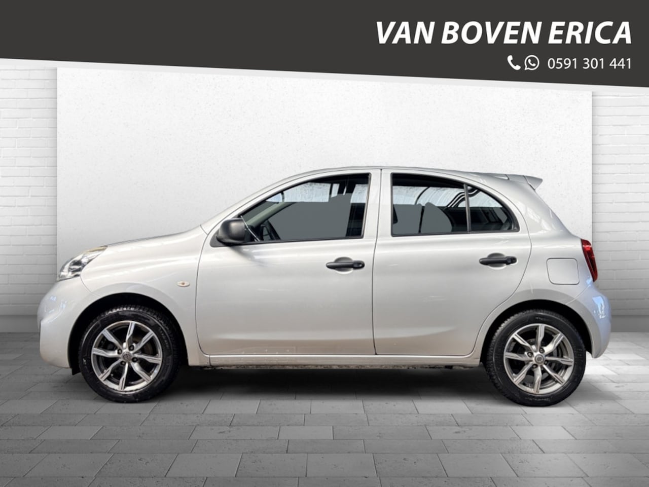Nissan Micra - 1.2 DIG-S Visia Airco Trekhaak afnb. 15"Lmv - AutoWereld.nl