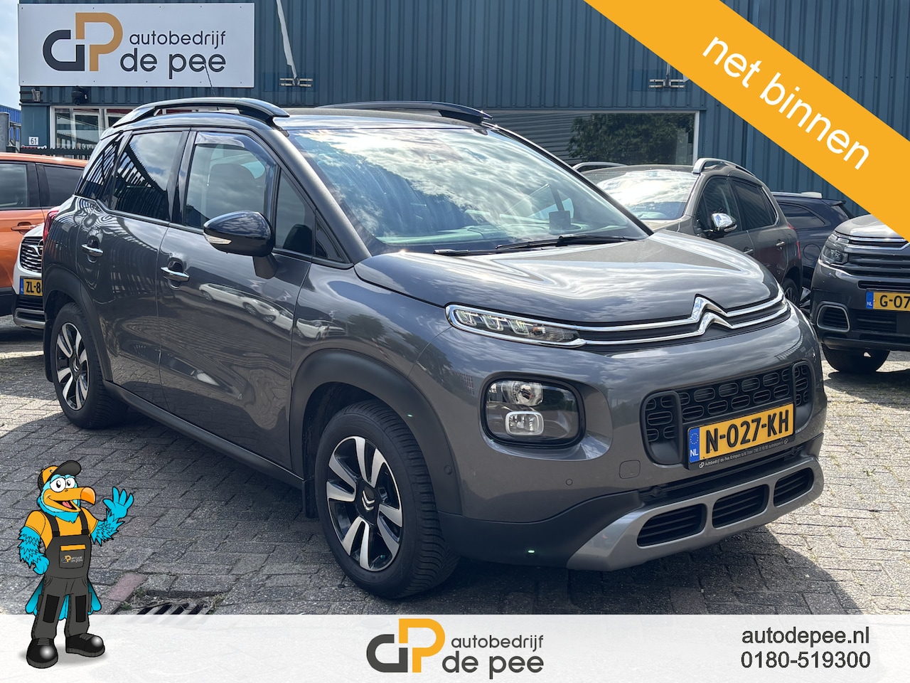 Citroën C3 Aircross - 1.2 PureTech S&S Shine GARANTIE/CARPLAY/CLIMA/CRUISE/TREKHAAK/CAMERA/V+A.SENSOREN/LICHTMET - AutoWereld.nl