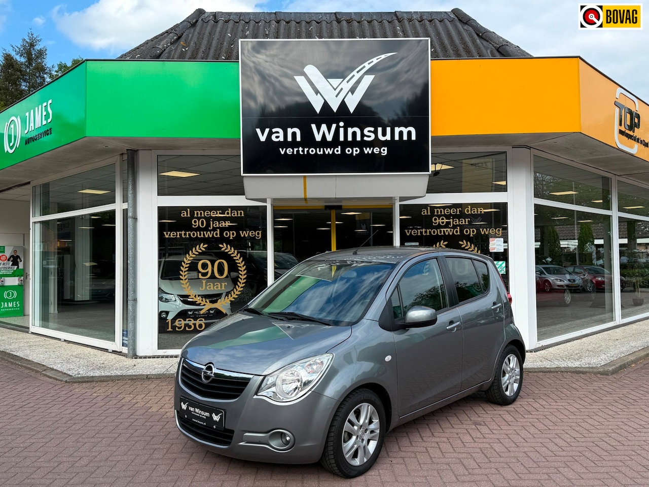 Opel Agila - 1.2 Edition | Hoge zit | Airco | Cruise Control | Trekhaak | Vierseizoenen banden | - AutoWereld.nl