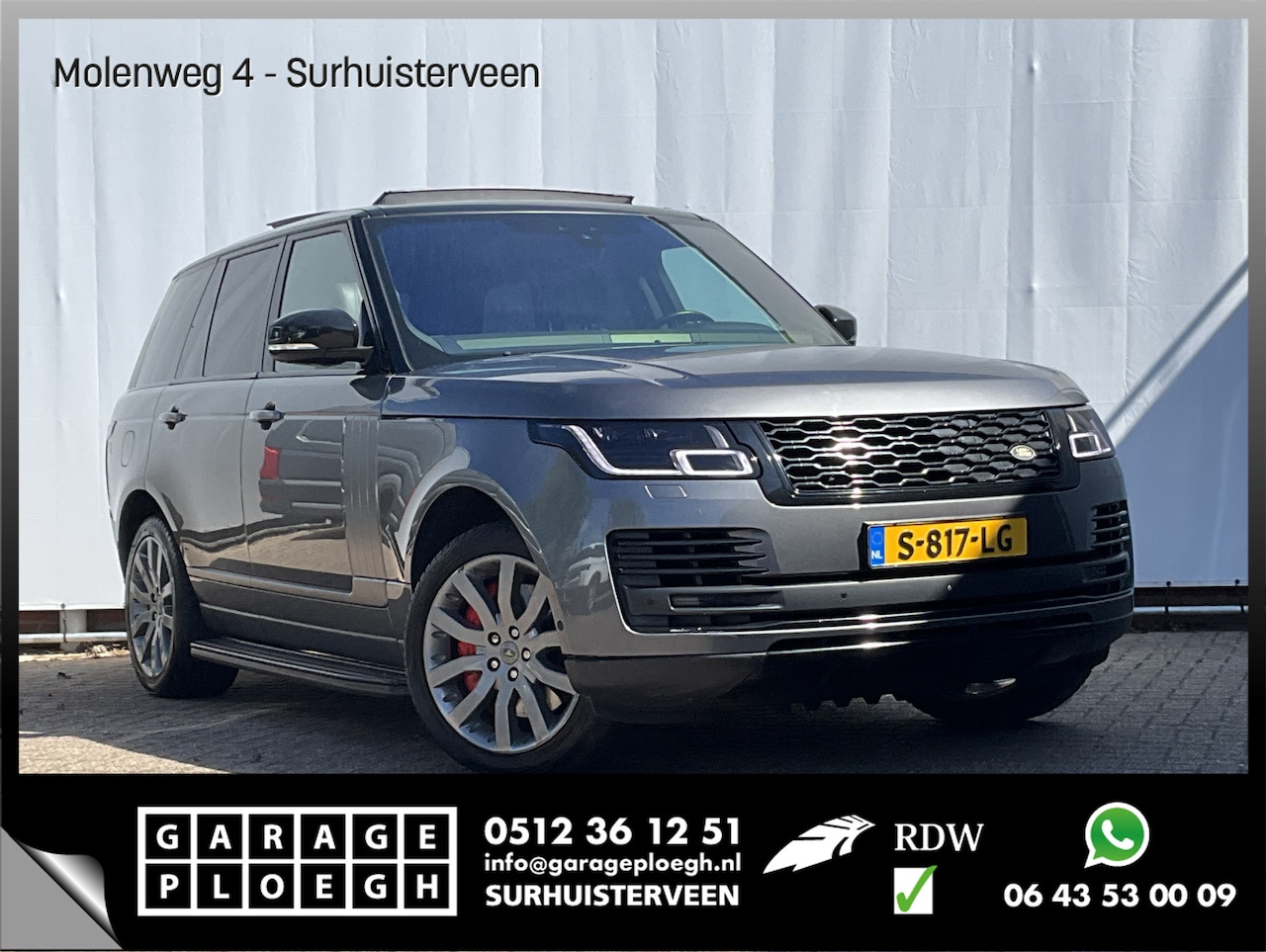 Land Rover Range Rover - P400e Vogue Pano Meridian Memory Leer Luchtvering 360° Dealer-Serviced! PHEV - AutoWereld.nl