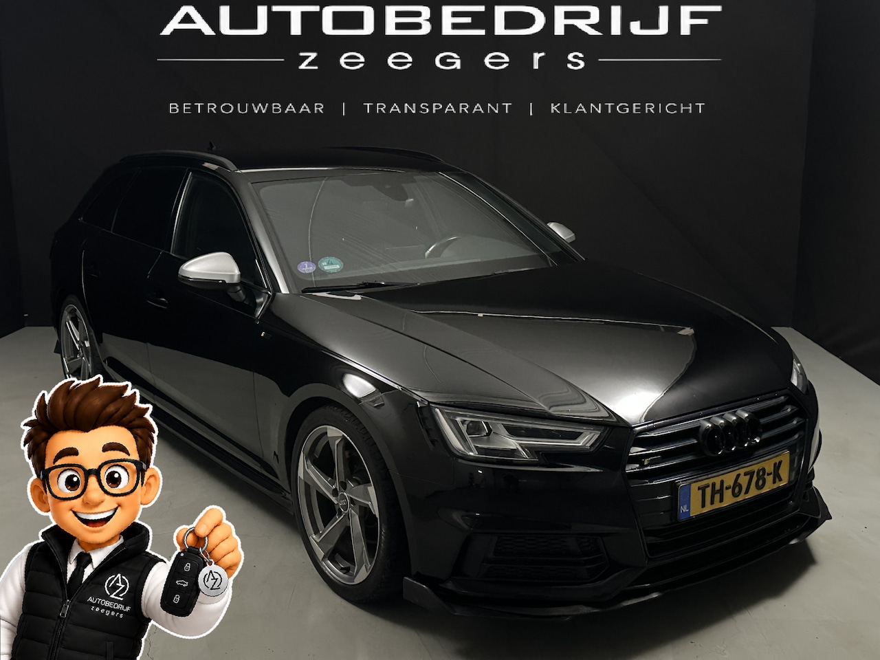 Audi A4 Avant - 1.4 TFSI Sport S-line Black edition *MultiMedia*Full-assist*Well-Kept* - AutoWereld.nl