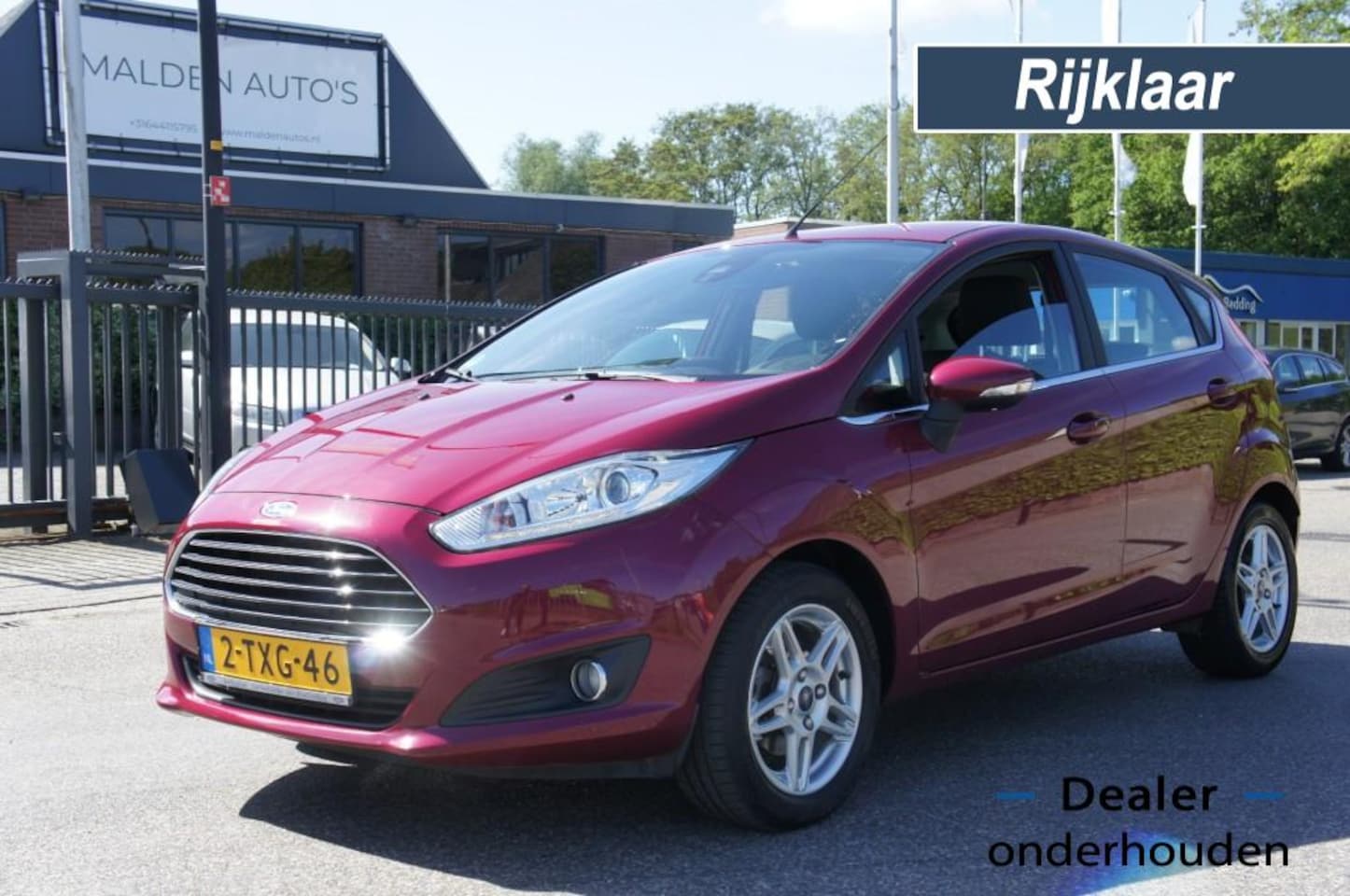 Ford Fiesta - 1.0 ECOB. TITANIUM NAVI/CRUISE/PDC PERFECTE STAAT - AutoWereld.nl