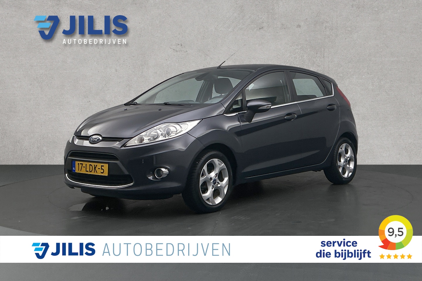Ford Fiesta - 1.25 Titanium | Airco | Cruise control | Lichtmetalen velgen | Parkeersensoren - AutoWereld.nl