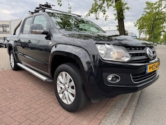 Volkswagen Amarok - 2.0 TDI 4Motion 5persoons D/C Highline Automaat Airco/ECC, Navi, Leder