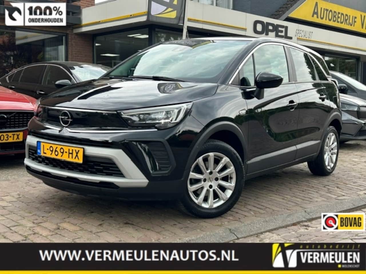 Opel Crossland - 1.2 Turbo 110PK Elegance + 16''/ Navi/ Clima/ Cruise/ Full-LED/ NL auto - AutoWereld.nl