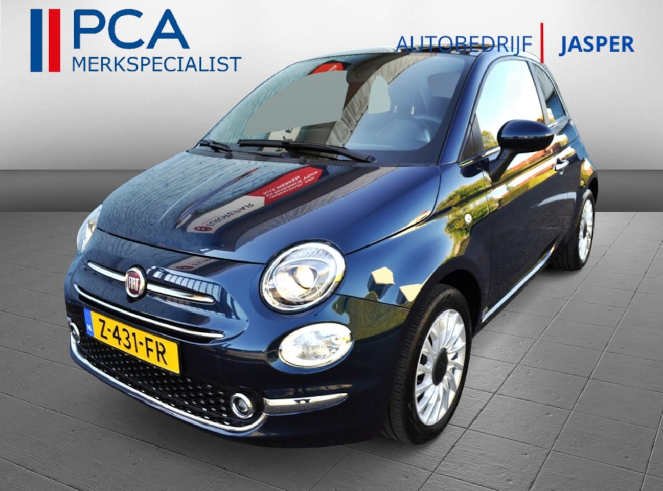 Fiat 500 - 1.0 Hybr Dolce. F. pano pdc a/c - AutoWereld.nl