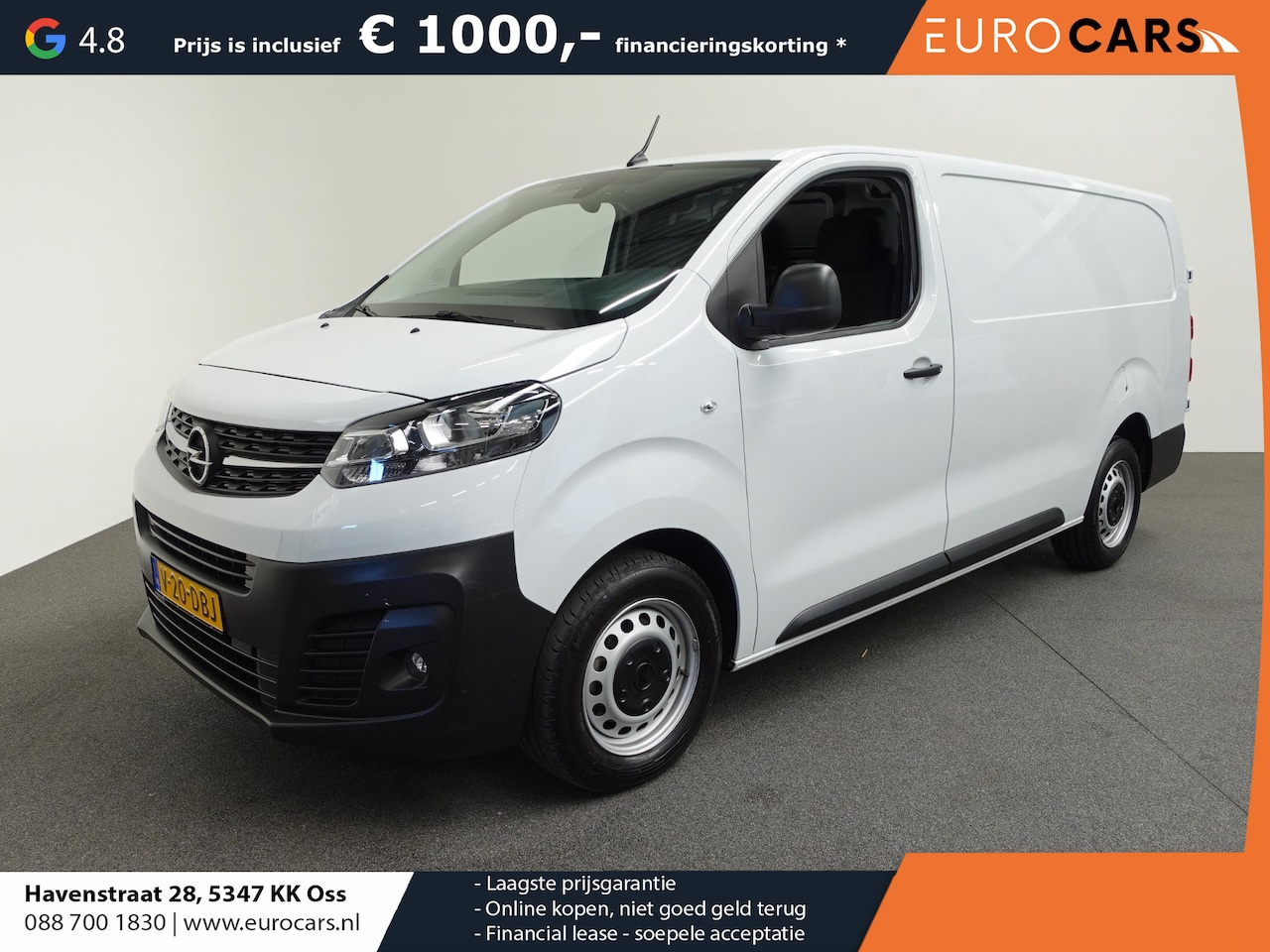 Opel Vivaro - 2.0 BlueHDi 145PK L3 Automaat Airco Bluetooth Cruise Control Navigatie Trekhaak - AutoWereld.nl