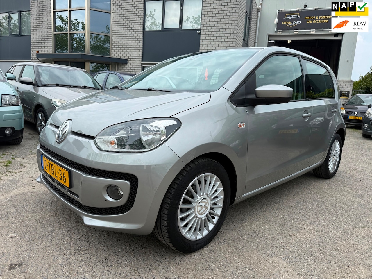 Volkswagen Up! - 1.0 high up! BlueMotion Airco Cruise Control Navi - AutoWereld.nl