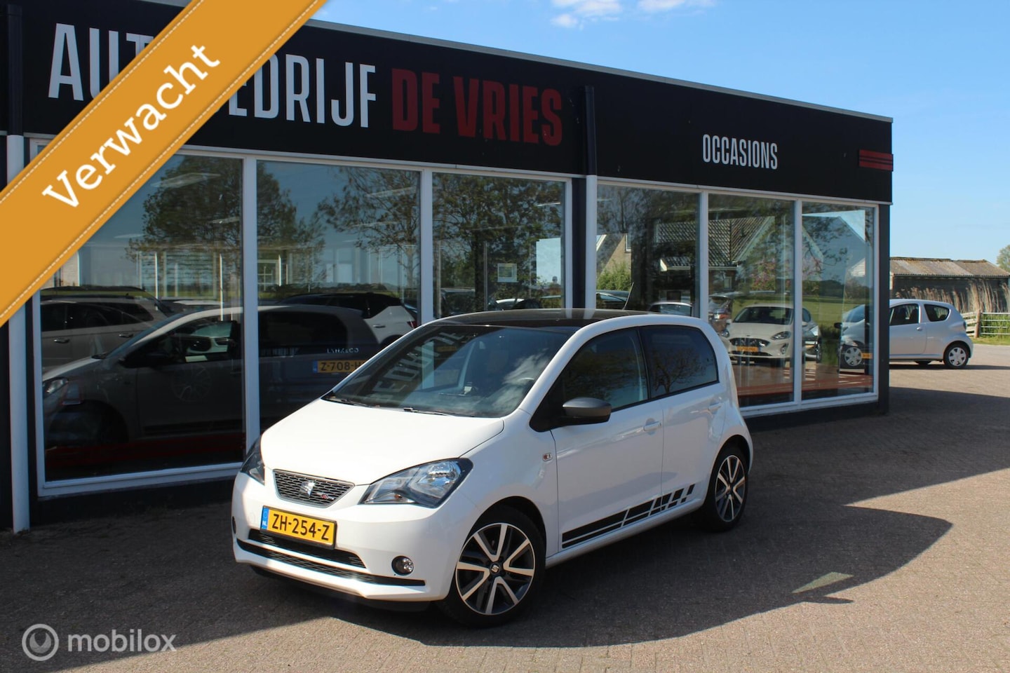 SEAT Mii - 1.0 FR Airco/Cruise/PDC/5drs/Led/Zwarte-hemel/NAP - AutoWereld.nl
