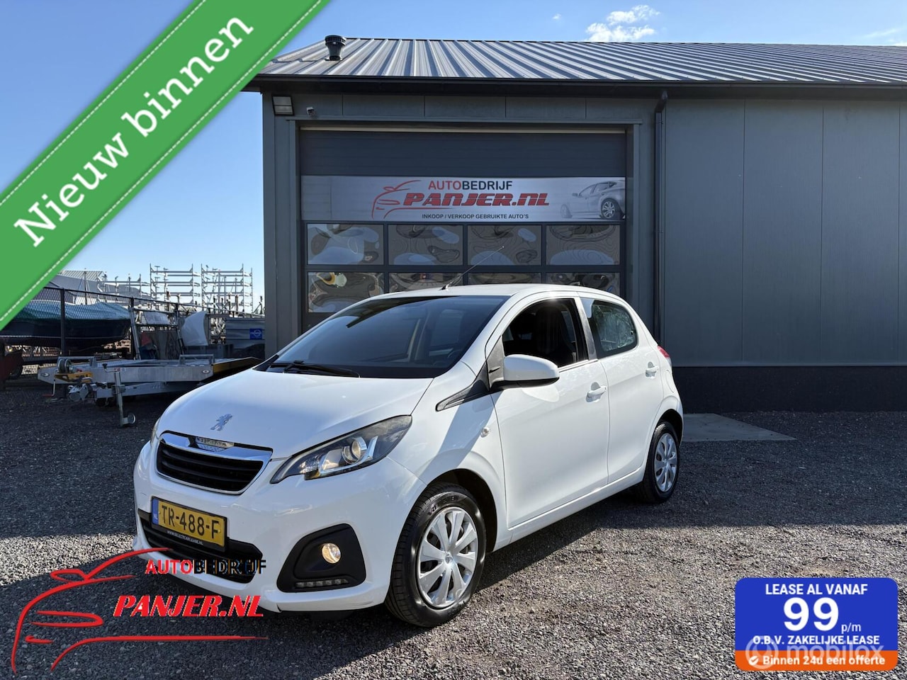 Peugeot 108 - 1.0 e-VTi ''AIRCO+LED+5 DEURS+ZUINIG" - AutoWereld.nl