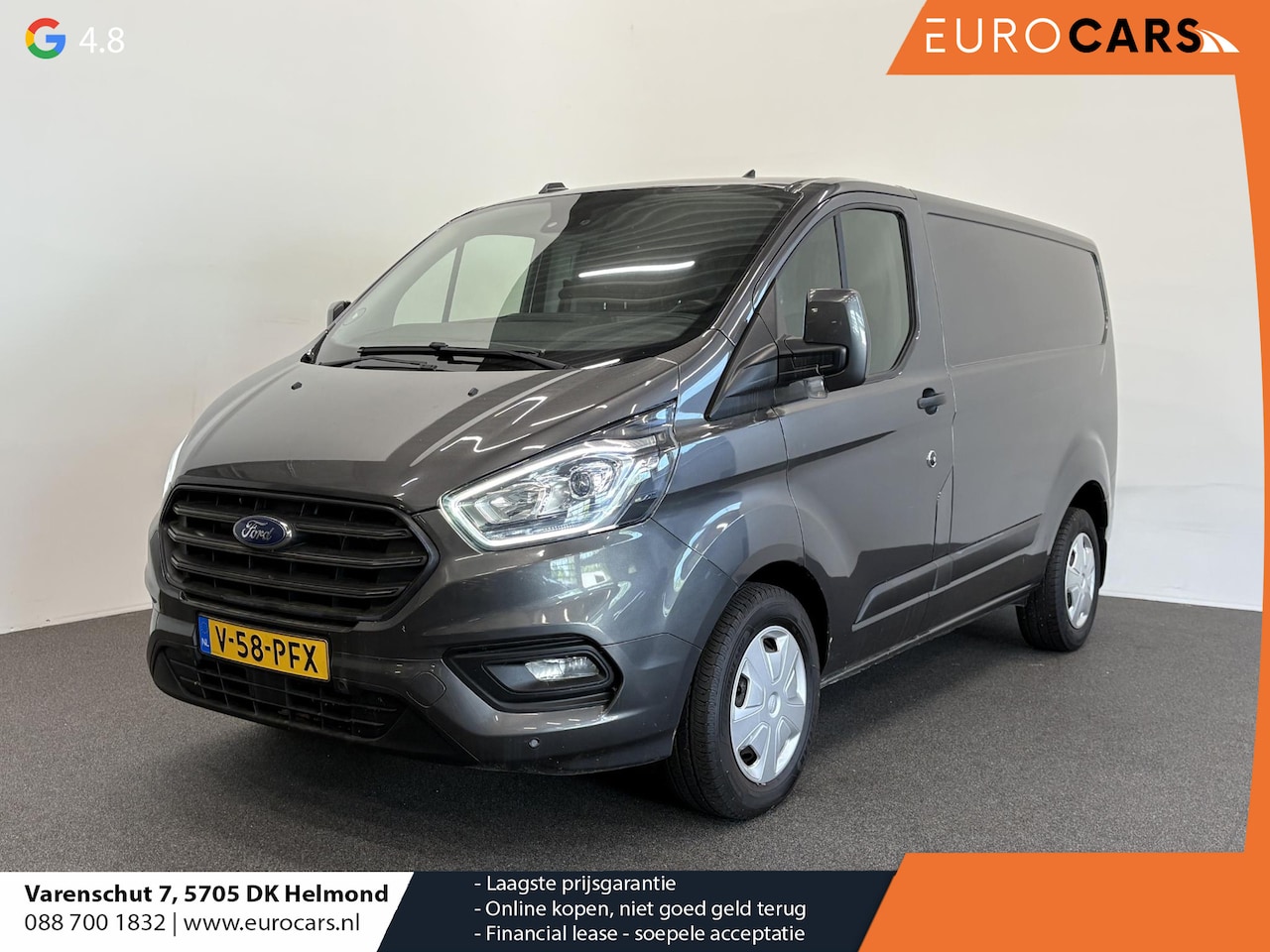 Ford Transit Custom - 280 2.0 TDCI L1H1 Trend Automaat Airco Cruise Control Parkeersensoren voor & Achter Trekha - AutoWereld.nl