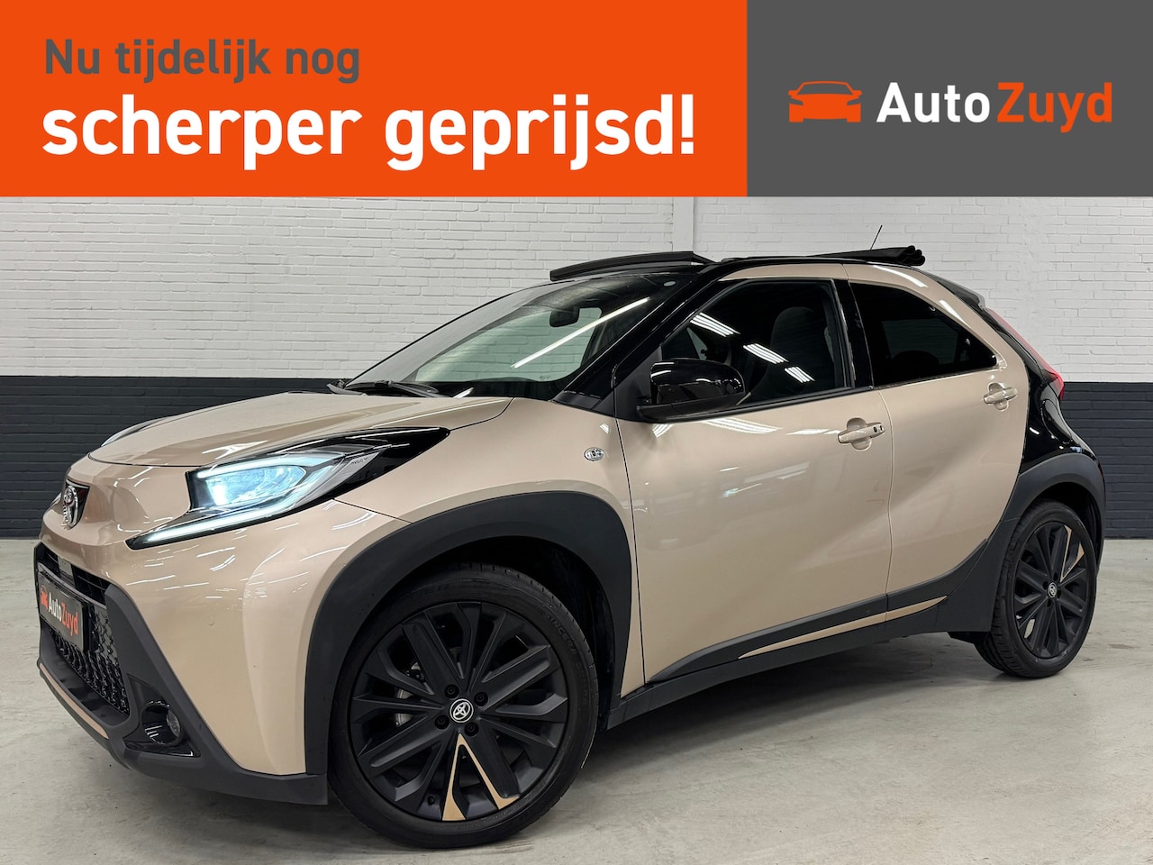 Toyota Aygo X - 1.0 VVT-i MT Premium / Cabriotop / Navi / Carplay / Camera / Clima / ACC / Lane Assist - AutoWereld.nl