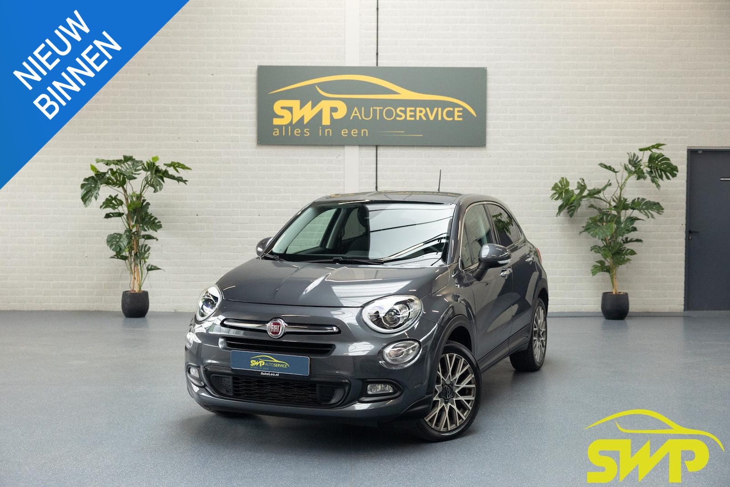 Fiat 500 X Cross - 1.4 Turbo MultiAir CrossPlus | Navi | Leder met elektr stoelen | 18 inch - AutoWereld.nl