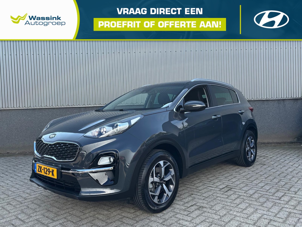 Kia Sportage - 1.6 GDI DynamicLine | Trekhaak | Cruise Control | Navigatie | Climate Control | - AutoWereld.nl