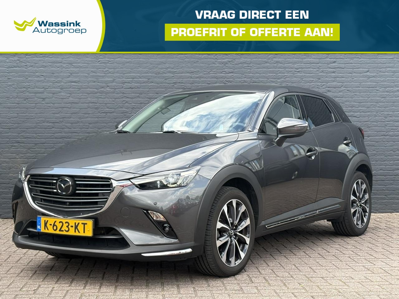 Mazda CX-3 - 2.0 SkyActiv-G 121 Luxury | 1e Eigenaar | Dealer Onderhouden | Adaptive Cruise Control | L - AutoWereld.nl