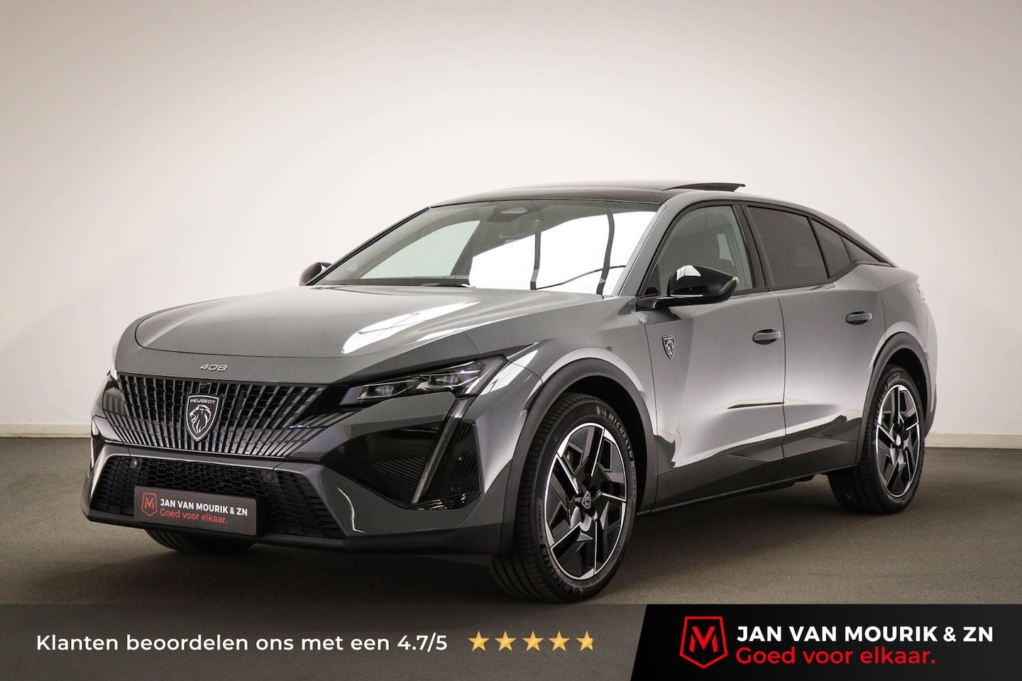 Peugeot e-408 - GT 58 kWh | NIEUW | PANORAMADAK | STUURVERWARMING | MASSAGE | DAB | APPLE | 360 CAMERA - AutoWereld.nl
