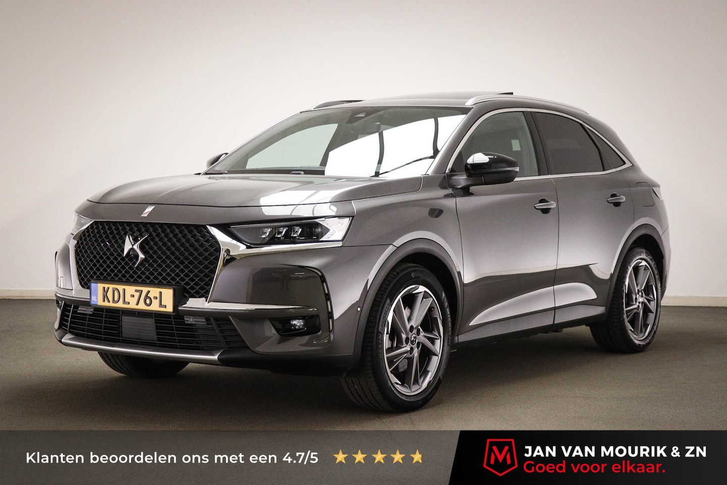 DS 7 Crossback - E-Tense 4x4 Performance Line | PANORAMADAK | FOCAL ELECTRA DAB | STOELVENTILATIE | NACHTZI - AutoWereld.nl