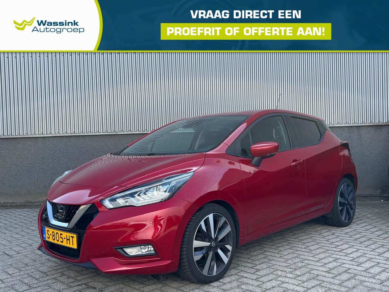 Nissan Micra - 0.9 IG-T Tekna | BOSE Geluidsinstallatie | Navigatie | Cruise Control | Camera | - AutoWereld.nl