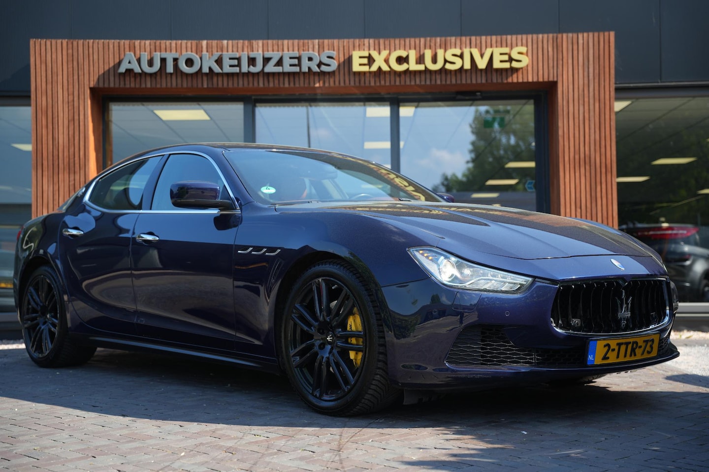 Maserati Ghibli - 3.0 V6 D Luxe Leder Stoelvent. Navi Memory Metallic Camera 20”LM - AutoWereld.nl