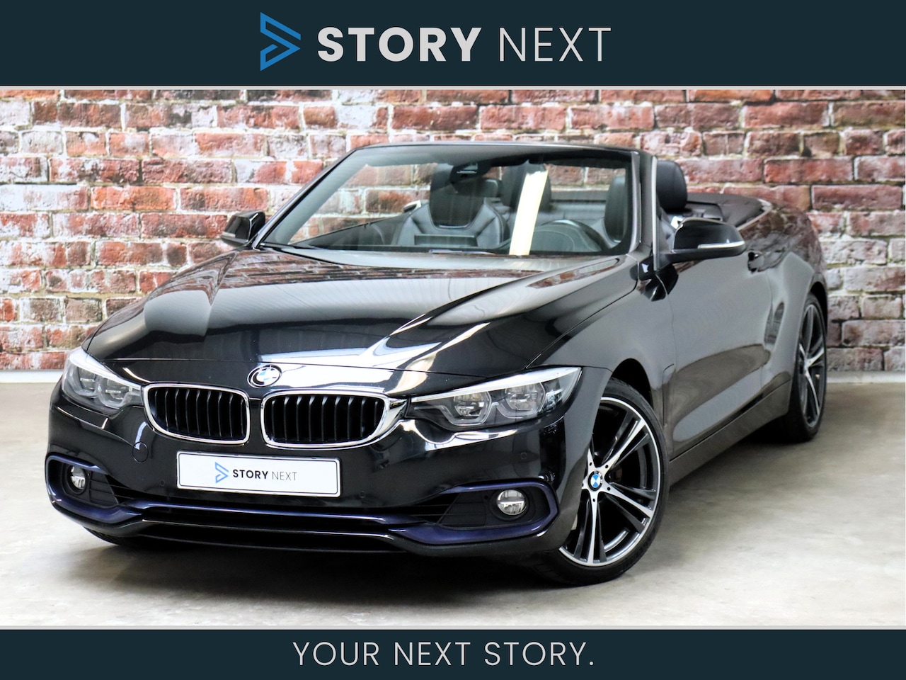BMW 4-serie Cabrio - 430i High Executive Sport Line Automaat / Navigatie Professional / Head-Up Display / Leder - AutoWereld.nl