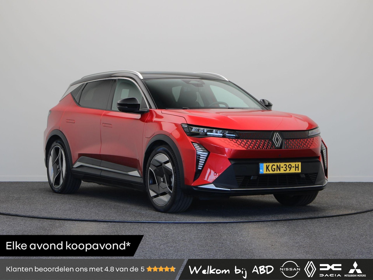 Renault Scenic E-Tech - EV87 long range iconic | Uniek zwart lederen interieur | FULL OPTION | Panoramisch dak | E - AutoWereld.nl