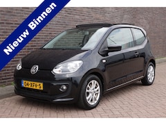 Volkswagen Up! - 1.0 high up BlueMotion, zwart, half leder, panoramadak. prachtige auto