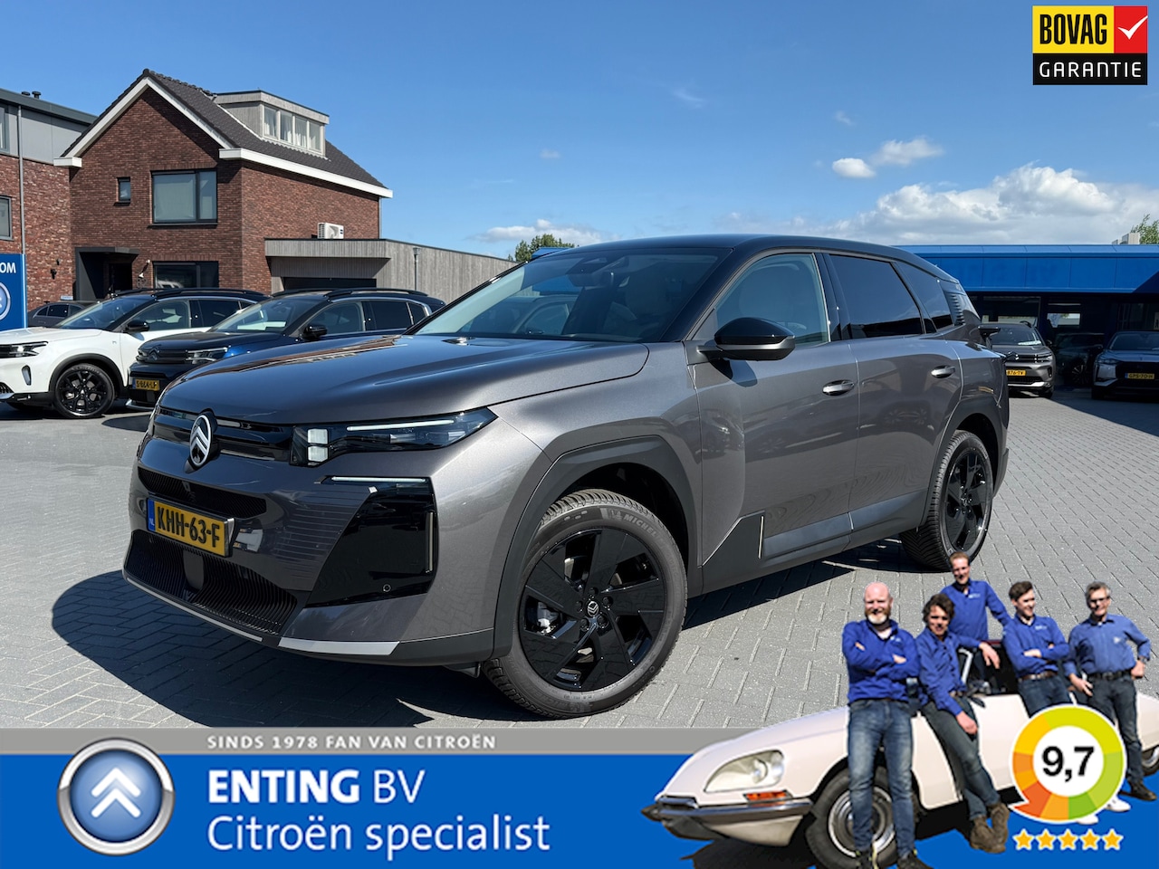 Citroën C5 Aircross - 1.2 Hybrid 145 MAX E-DSC-6 ADAPT CRUISE HYPE GREY COMFORT SEATS WINTERPACK - AutoWereld.nl