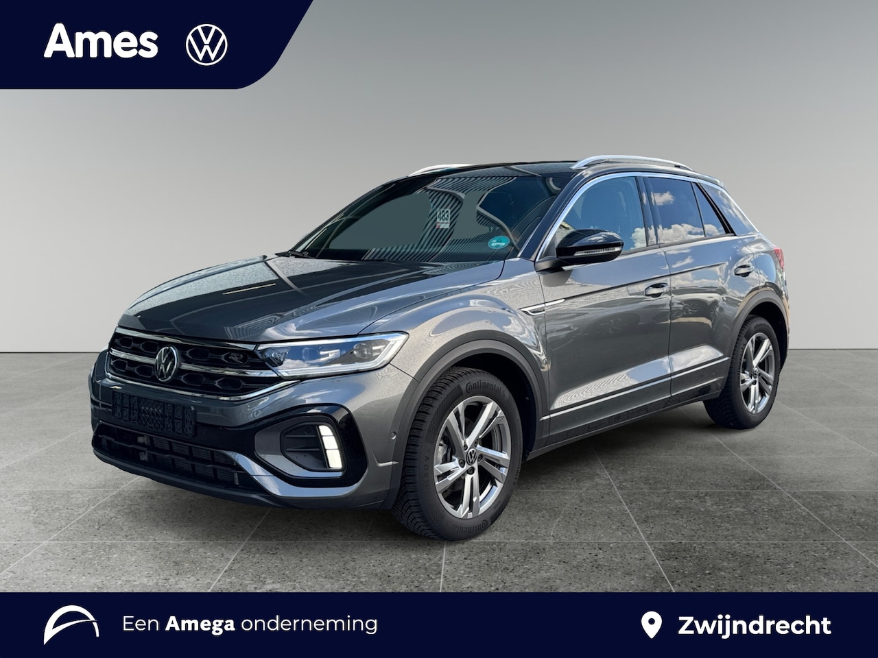 Volkswagen T-Roc - 1.5 150pk TSI R-Line Edition Navigatie 'Discover Media' | Afneembare trekhaak | Parkeerass - AutoWereld.nl