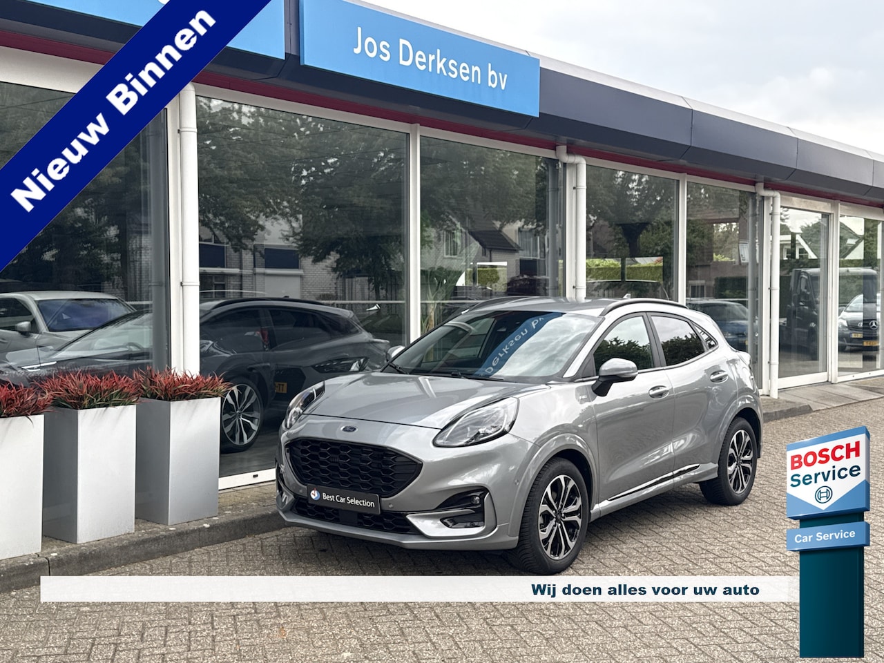 Ford Puma - 1.0 EcoBoost Hybrid ST-Line X - Automaat -  CarPlay | Dodehoek | PDC v+a | Stoel/stuurverw - AutoWereld.nl