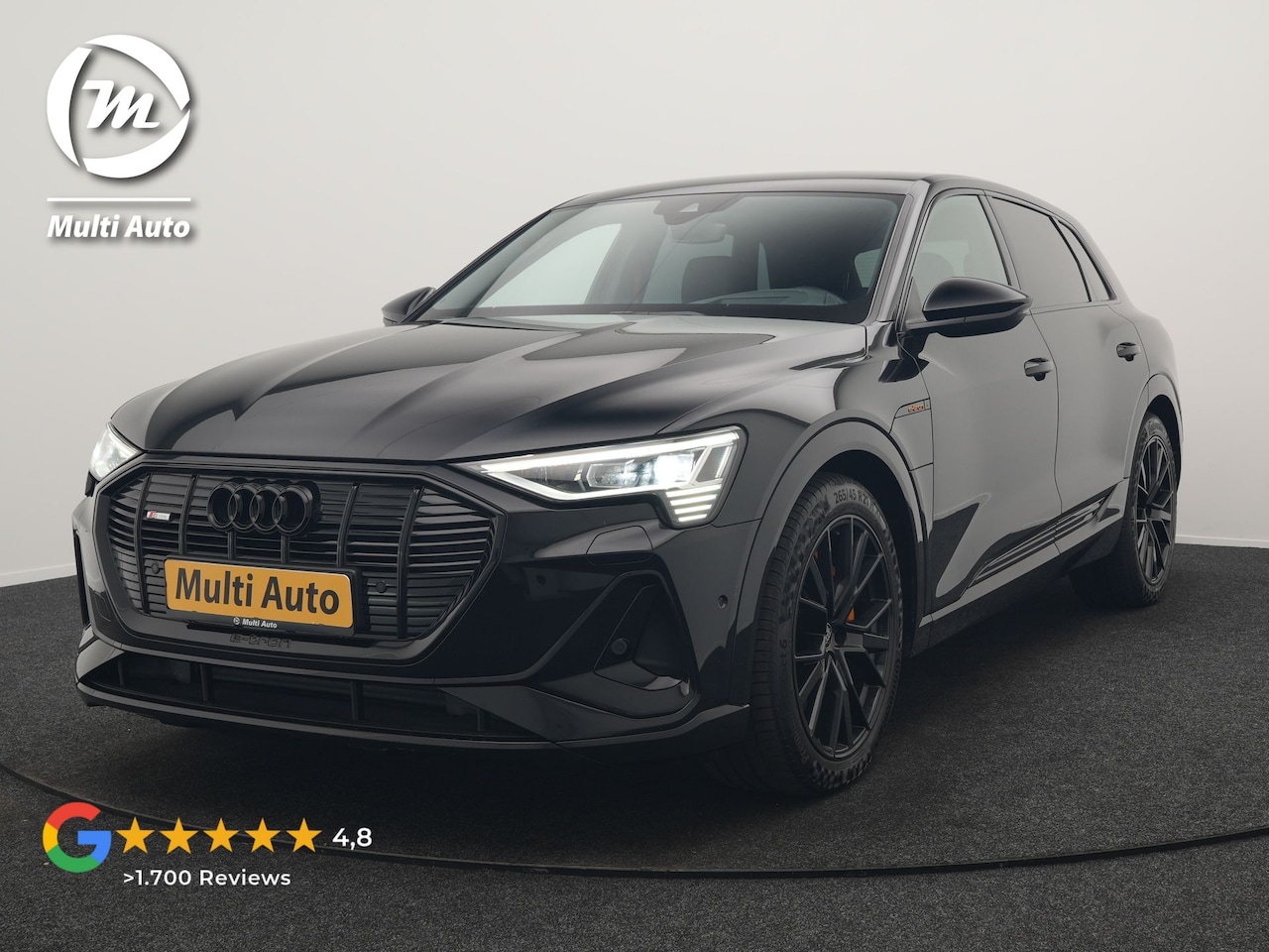 Audi e-tron - 50 Quattro Black Edition 313pk Dealer O.H. | Luchtvering | Trekhaak | Camera | Head Up | L - AutoWereld.nl
