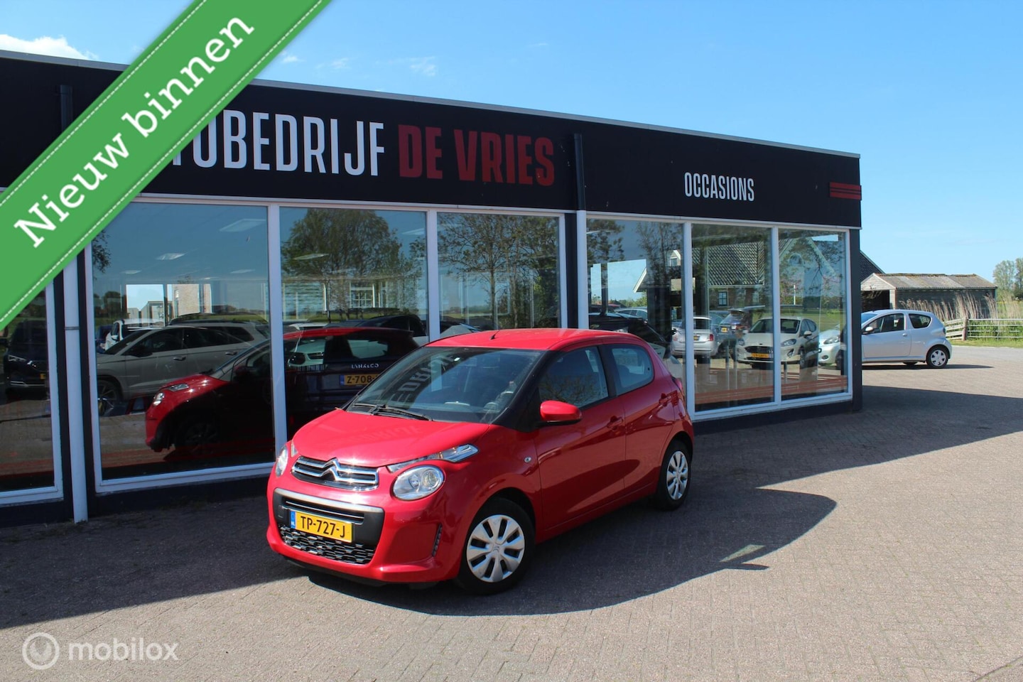 Citroën C1 - 1.0 VTi Shine Airco/Leder-stuur/Led/5deurs/NAP - AutoWereld.nl