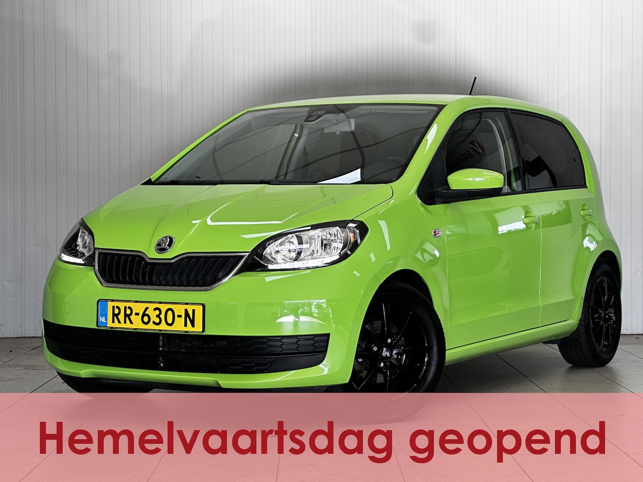 Skoda Citigo - 1.0 Greentech Ambition/ AUTOMAAT!/ 5-Drs/ 15'' LMV/ MAPS + MORE/ Extra getint glas/ Multi. - AutoWereld.nl