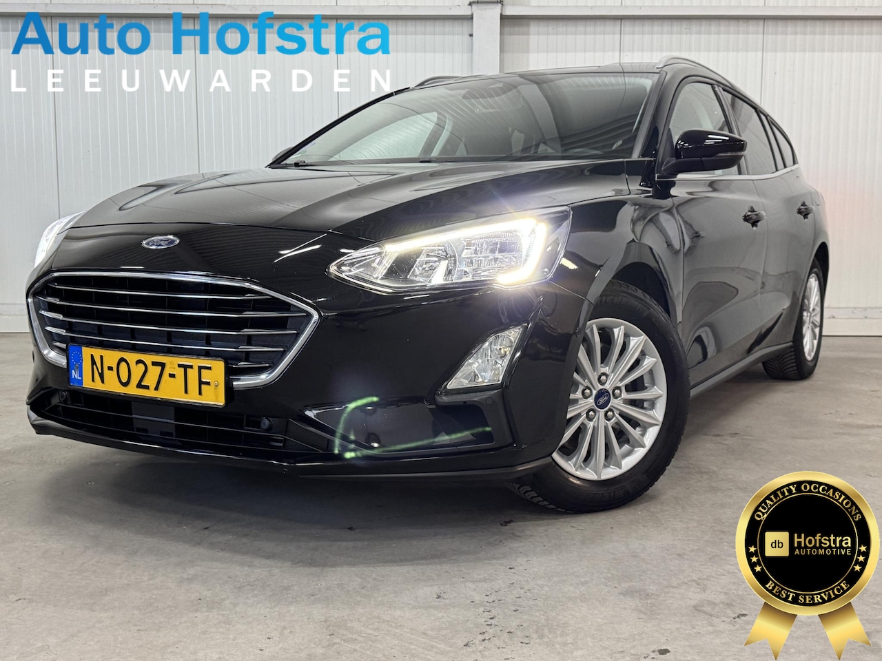 Ford Focus Wagon - 1.0 EcoBoost Titanium X Business AUTOMAAT DIGI-DASH KEY-LESS CAMERA TREKHAAK - AutoWereld.nl