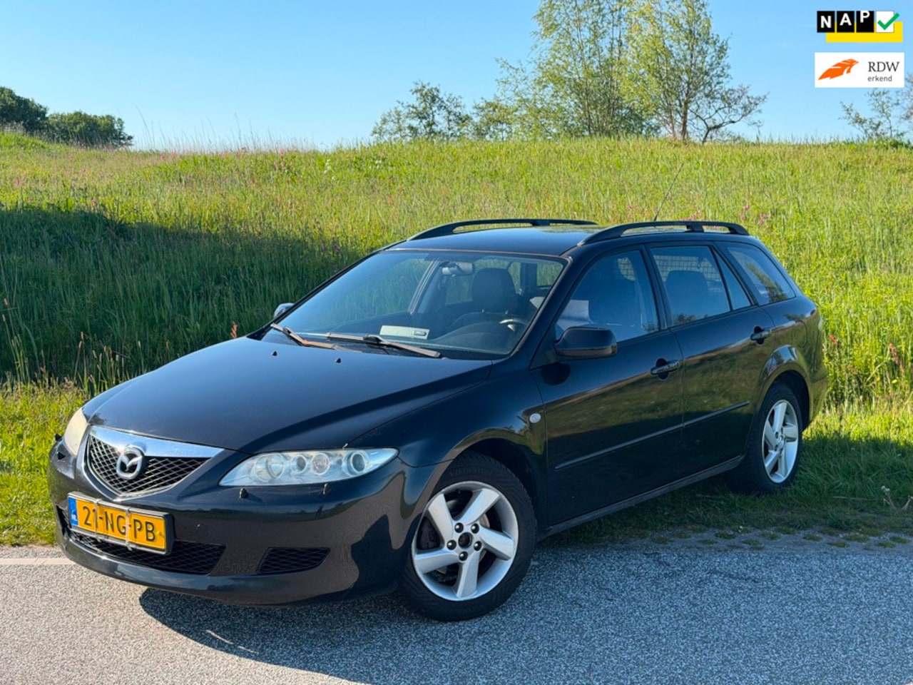 Mazda 6 Sportbreak - 2.0i AUTOMAAT / VEEL OPTIES / APK - AutoWereld.nl