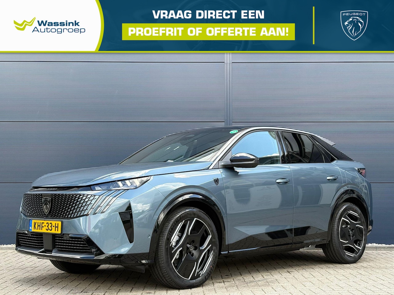 Peugeot e-3008 - GT Long Range 230 97 kWh | 701km WLTP | Focal Premium Audio | Trekhaak | Schuifdak | Warmt - AutoWereld.nl