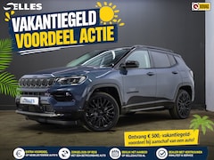 Jeep Compass - 4xe 240 Plug-in Hybrid Electric S | SOH 90, 2% | Lederen bekleding | Camera