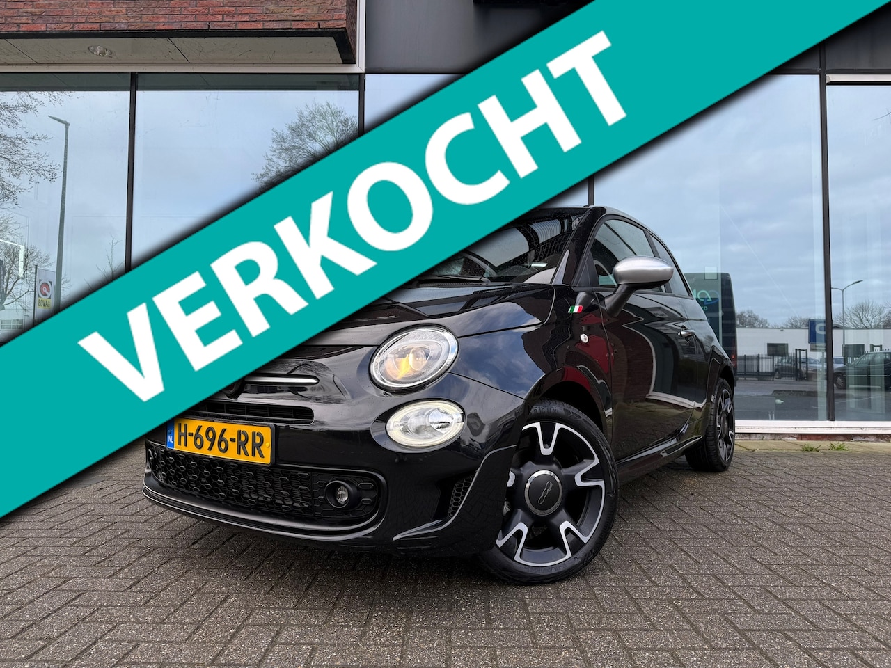 Fiat 500 - 1.0 Hybrid Rockstar Sport - Navi - Climate - Parkeerhulp- Org.NL - AutoWereld.nl