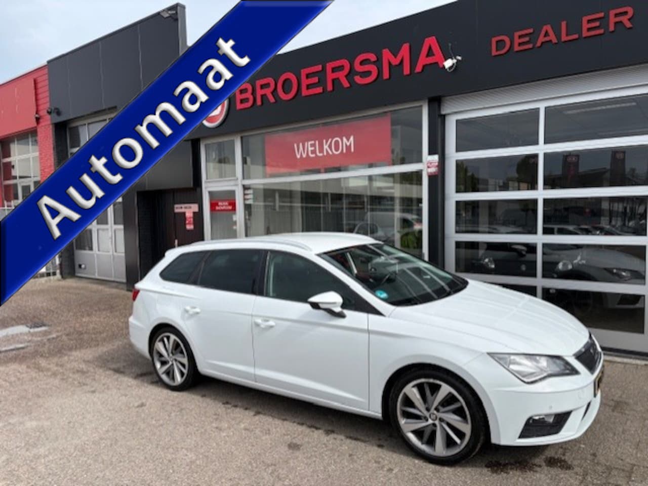 SEAT Leon ST - 1.0 EcoTSI Style Business Intense DEALERONDERHOUDEN * 3 EIGENAAR *AUTOMAAAT NIEUWE DISTR. - AutoWereld.nl