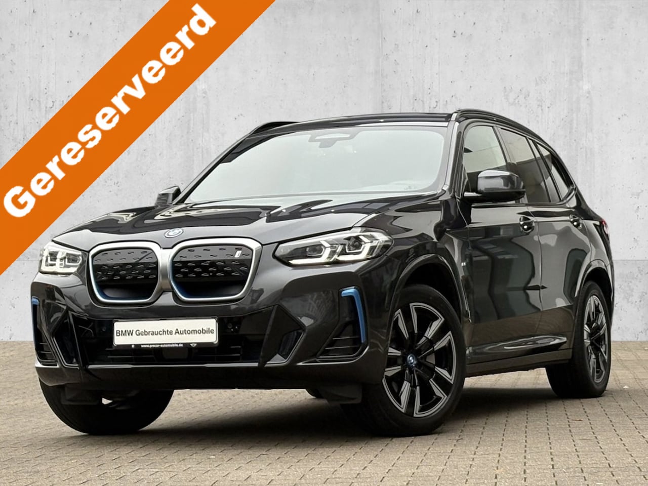 BMW iX3 - M-SPORT 80 kWh ** ADAPT. LED, PANO, TREKH, ACC ALARM, 19-inch LMV ** UNFALLFREI - Slechts - AutoWereld.nl