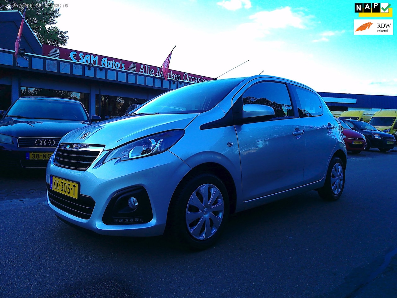 Peugeot 108 - 1.0 e-VTi Blue Lion 1.0 e-VTi Blue Lion (NAVI +Airco) - AutoWereld.nl