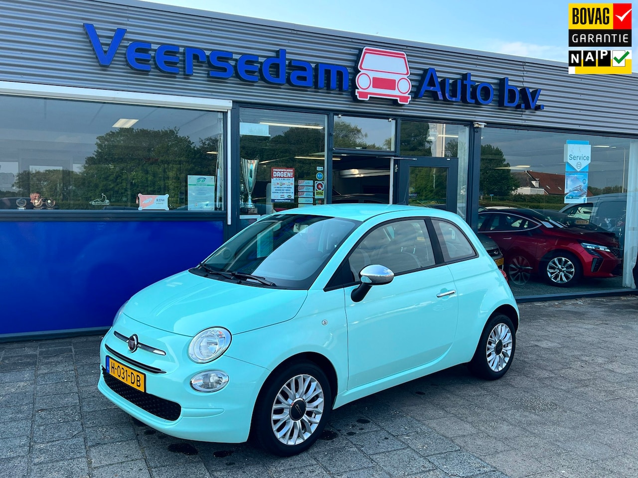 Fiat 500 - 0.9 TwinAir Turbo Young 0.9 TwinAir Turbo Young, Navigatie, LM-velgen enz.. - AutoWereld.nl